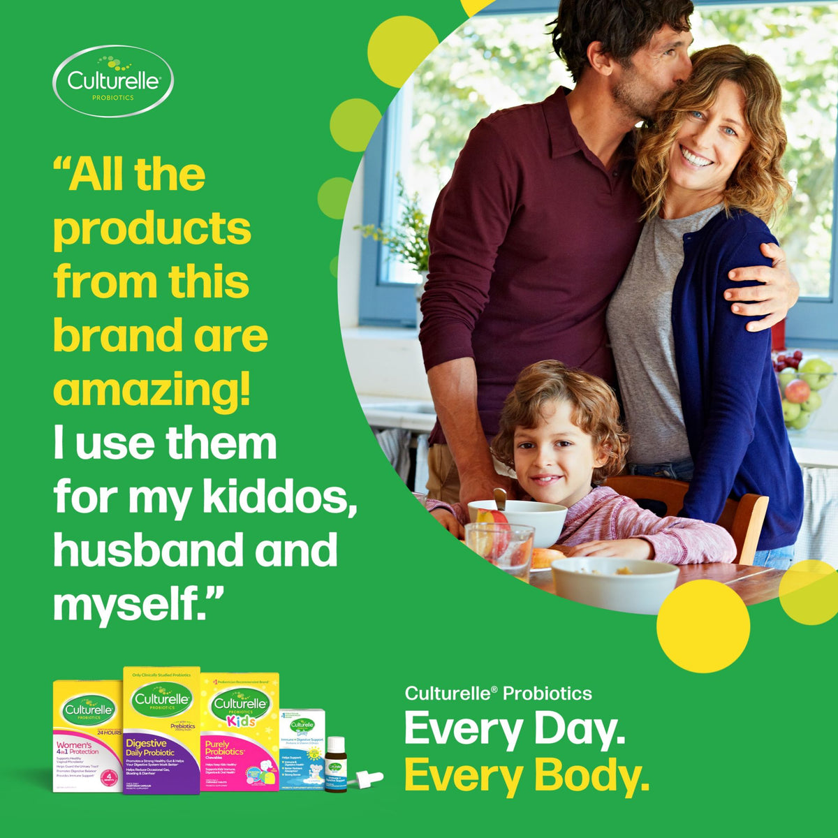 Culturelle Kids Daily Probiotic, 60 ct.