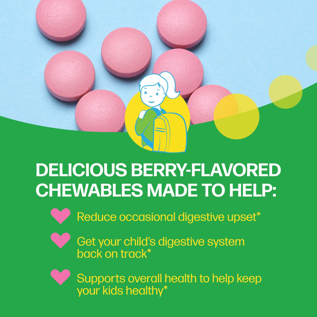 Culturelle Kids Daily Probiotic, 60 ct.