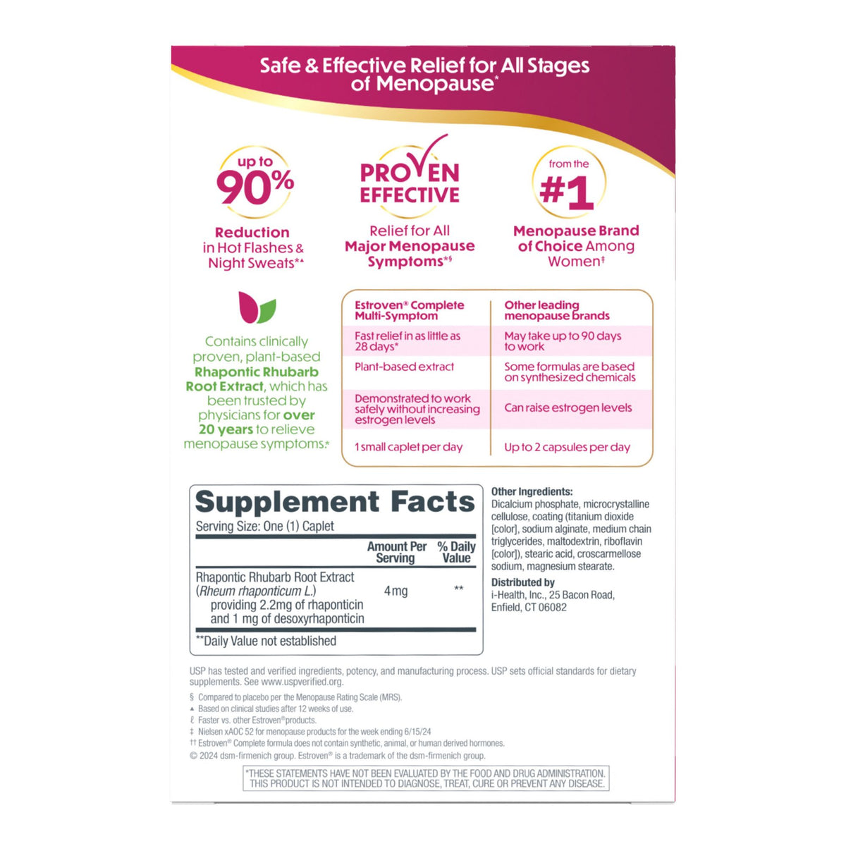 Estroven Complete Menopause Relief, 84 ct.