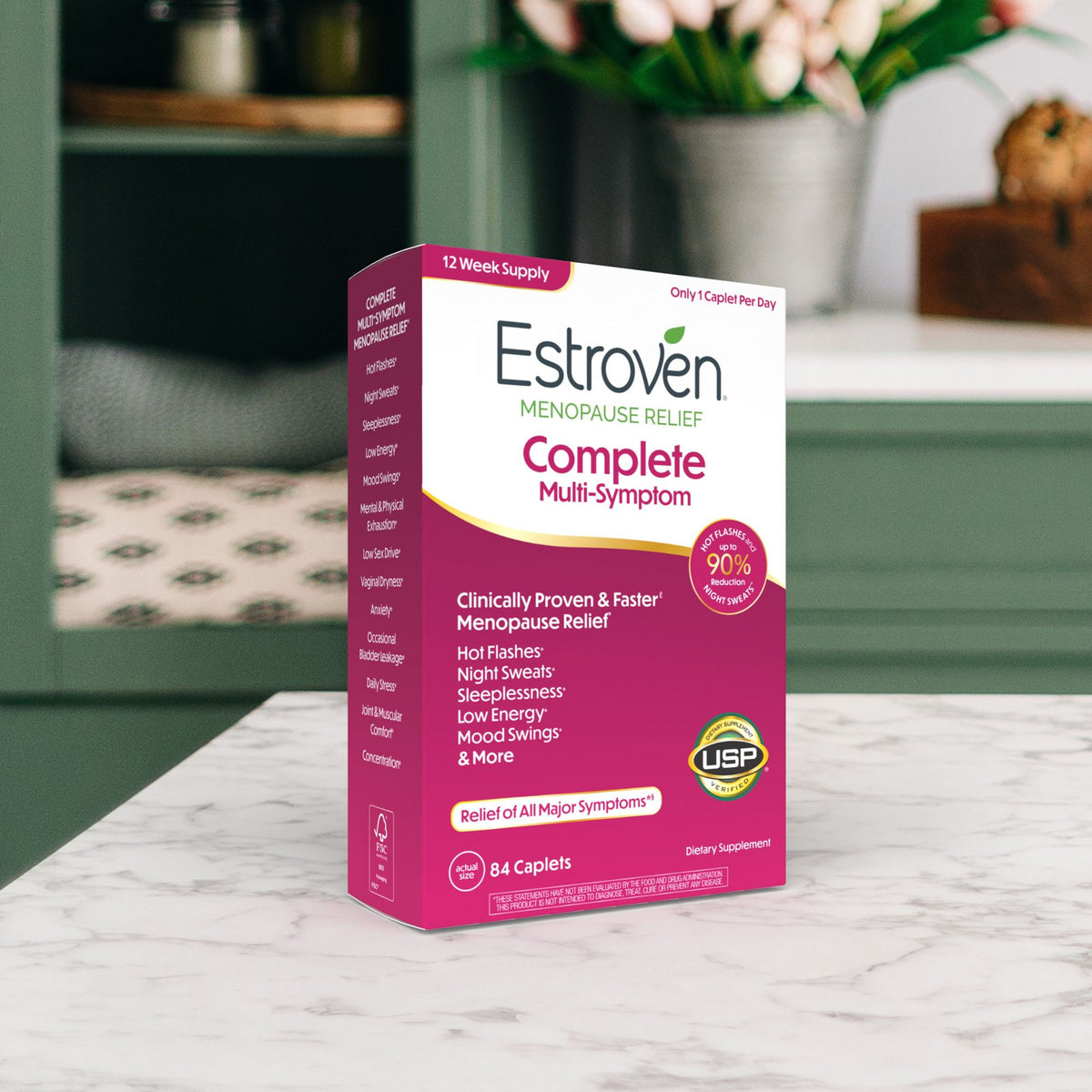 Estroven Complete Menopause Relief, 84 ct.