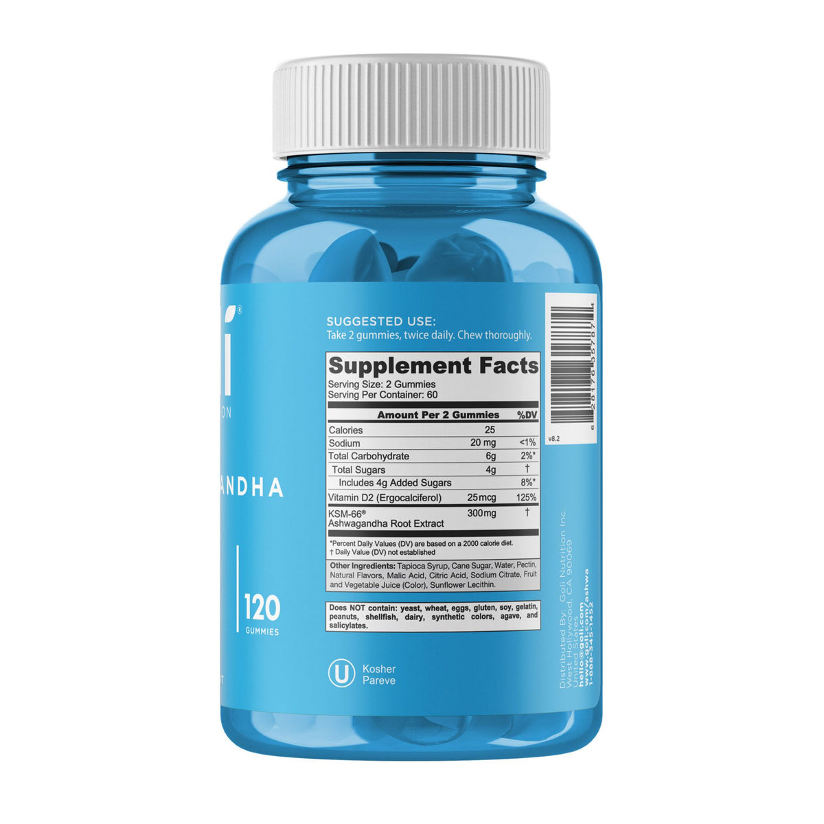 Goli Ashwagandha Gummies, 120 ct.