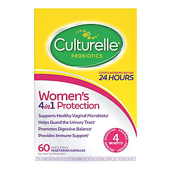 Culturelle Women's Probiotics 4-in-1 Protection Capsules, 60 ct.