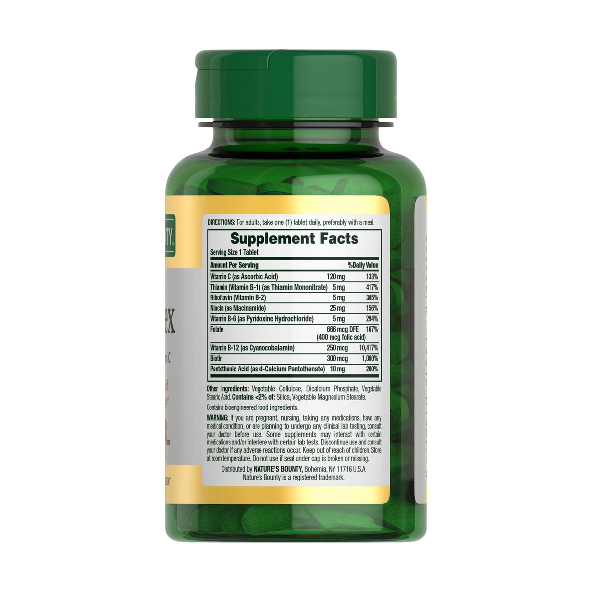Nature's Bounty Time Released B-Complex, 250 ct.