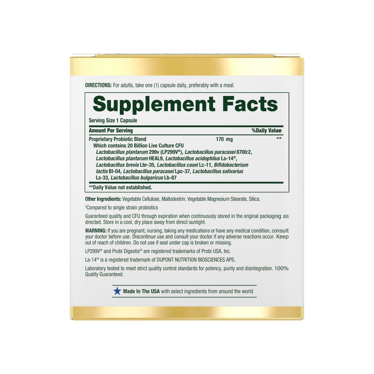 Nature's Bounty Probiotic 10, 70 ct.