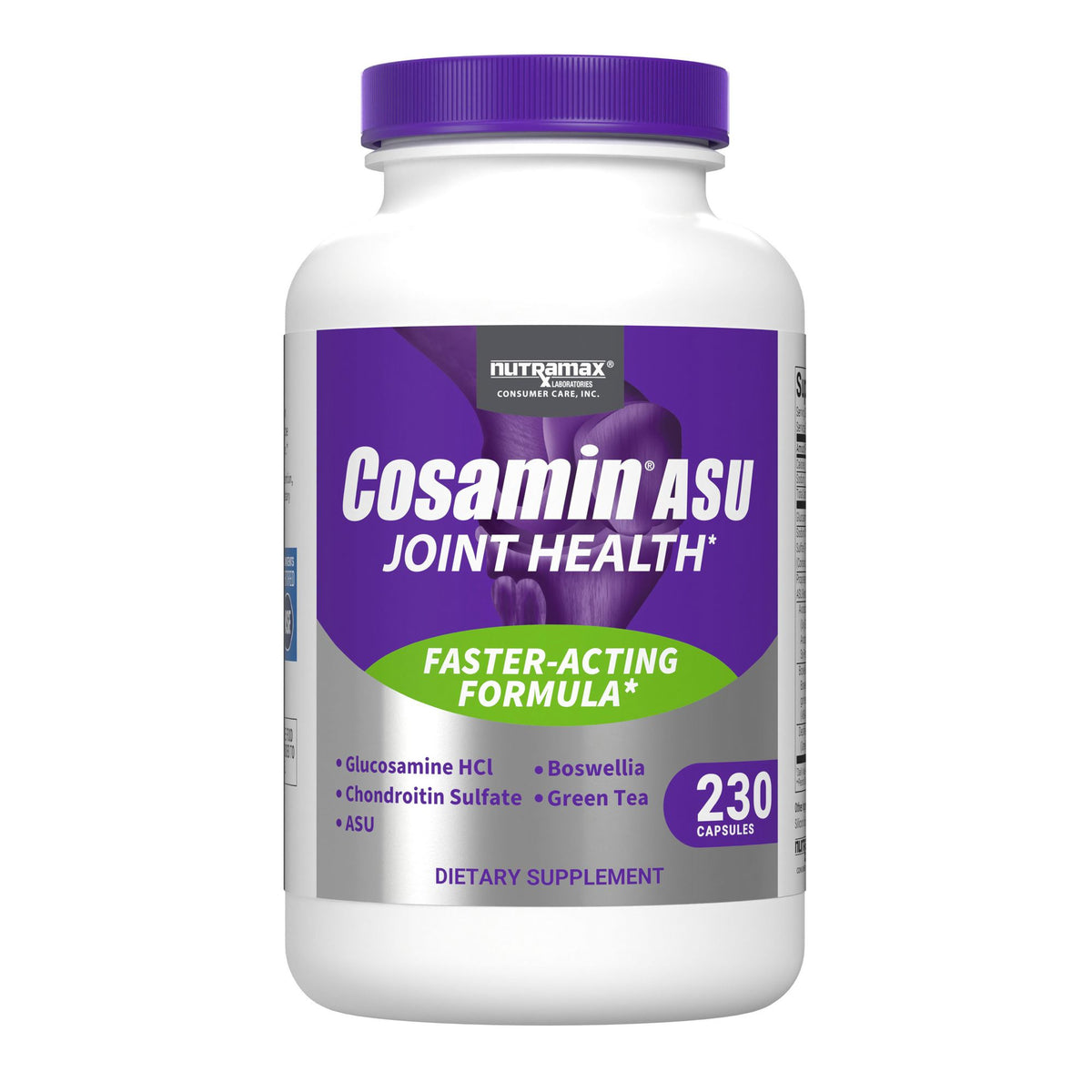 Nutramax Cosamin ASU Joint Health Supplement with Glucosamine, Chondroitin & ASU, 230 ct.