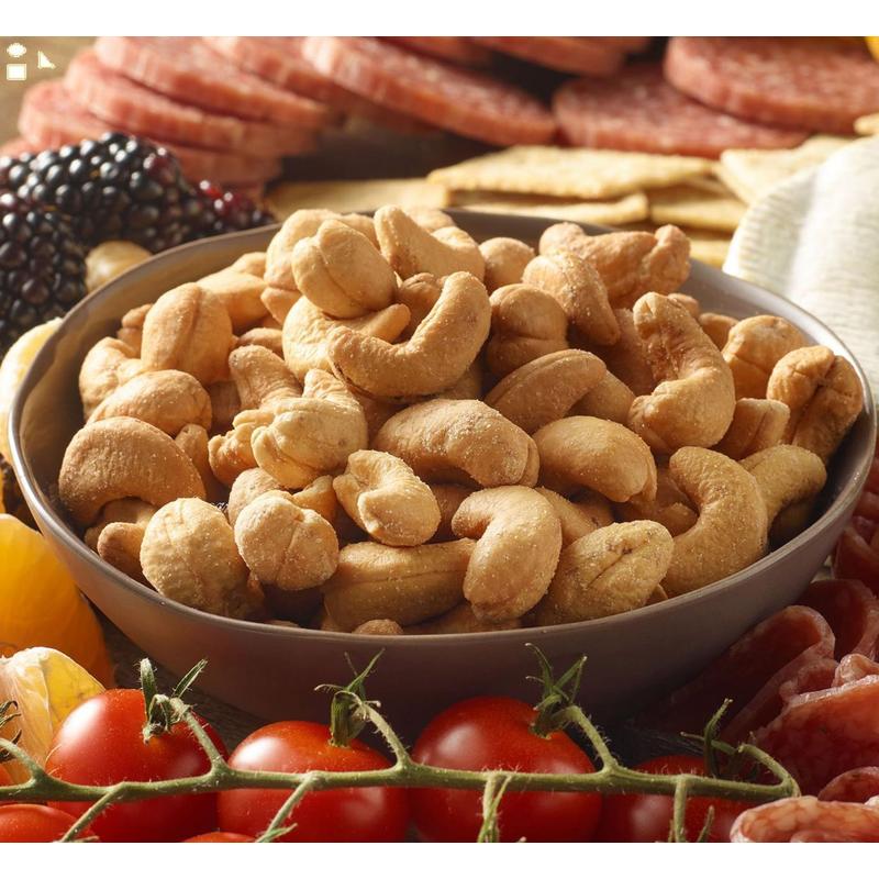 Roasted & Salted Cashew, Delicious – Crunchy Cashews with Sea Salt - Ready-to-Eat Pure Snack