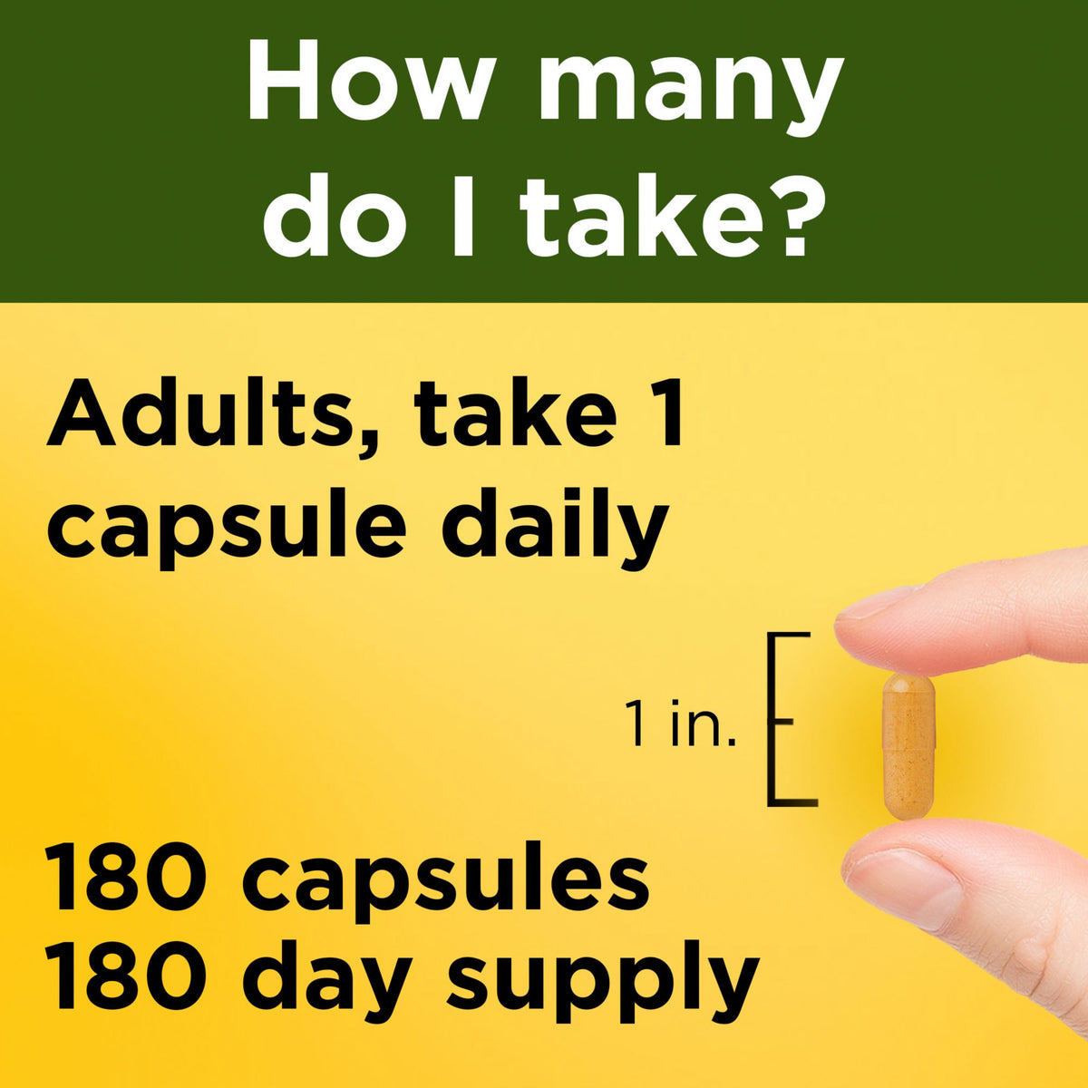 Nature Made Turmeric Curcumin 500mg Capsules, 180 ct.