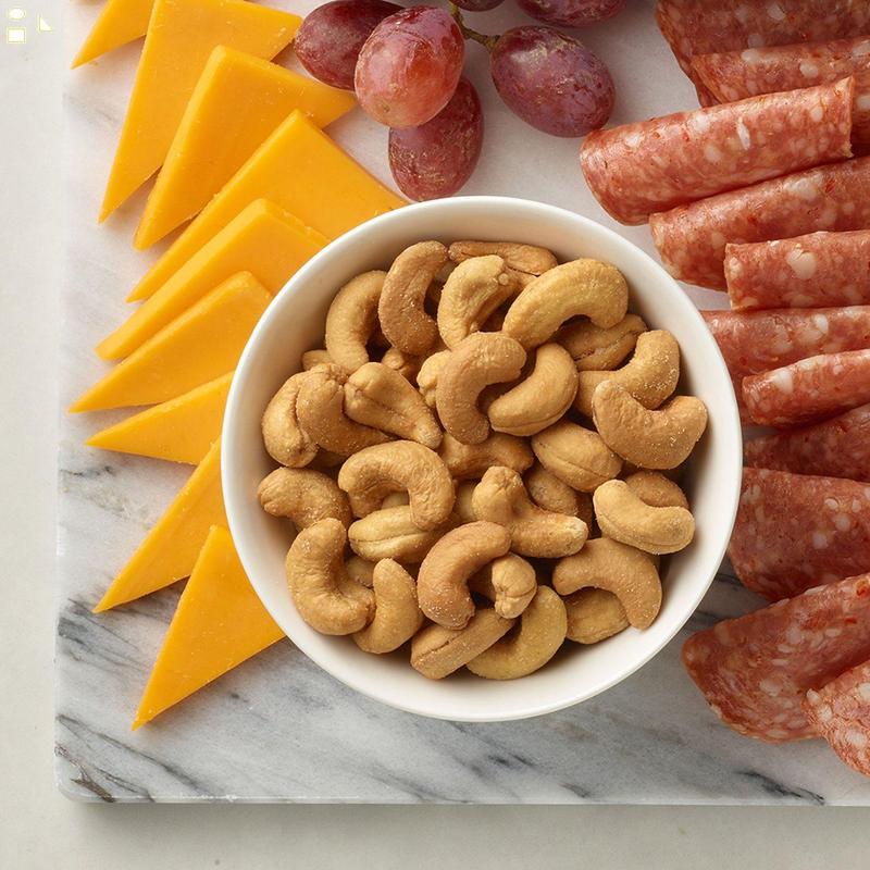 Roasted & Salted Cashew, Delicious – Crunchy Cashews with Sea Salt - Ready-to-Eat Pure Snack