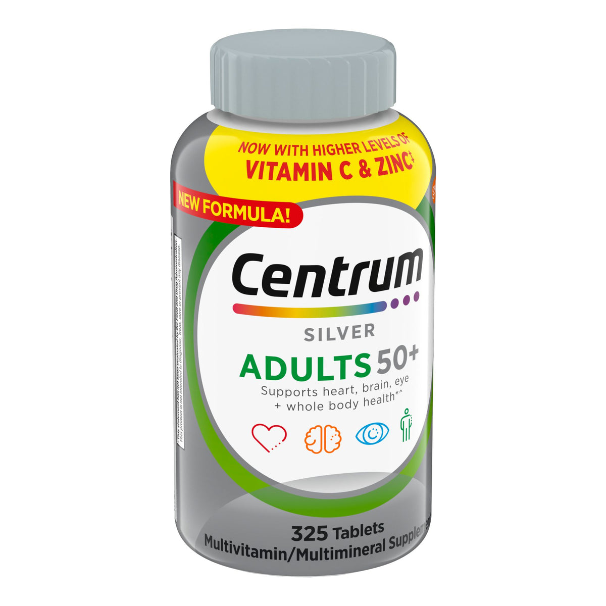 Centrum Silver Adults 50+ Multivitamins, 325 ct.
