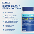 Valumeds Mucus Relief Guaifenesin 400Mg (200 Caplets) | Maximum Strength | Mucus Thinning for Colds, Chest Congestion, Flu, Coughing | Expectorant & Decongestant