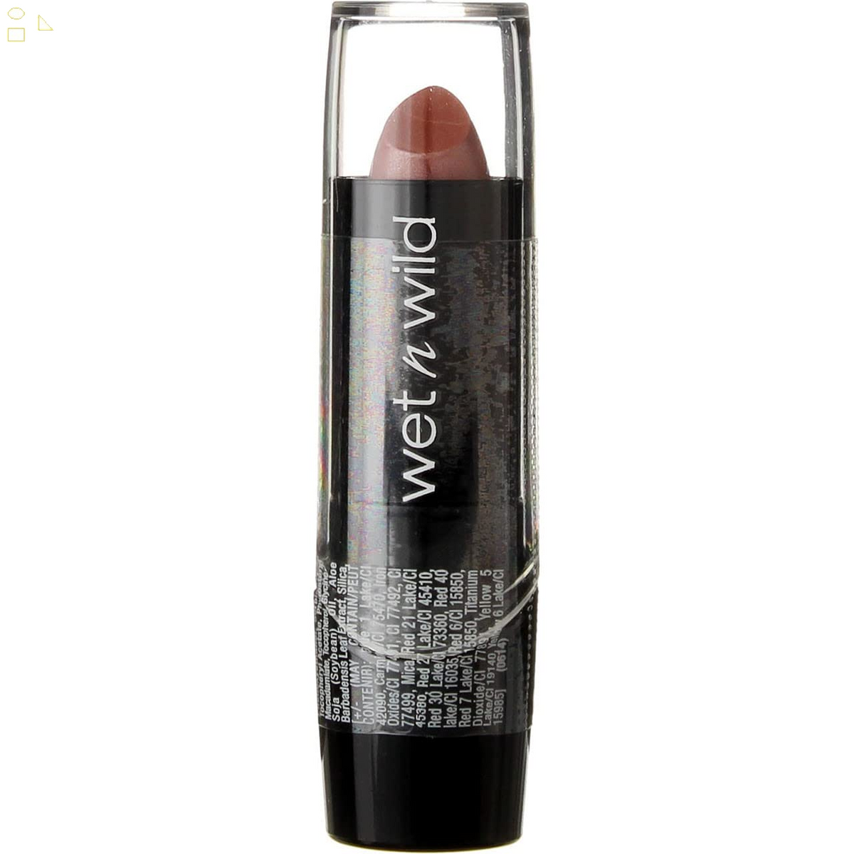 Wet N Wild Silk Finish Lipstick, Hydrating Rich Buildable Lip Color, Formulated with Vitamins AE, & Macadamia for Ultimate Hydration, Cruelty-Free & Vegan - Dark Pink Frost