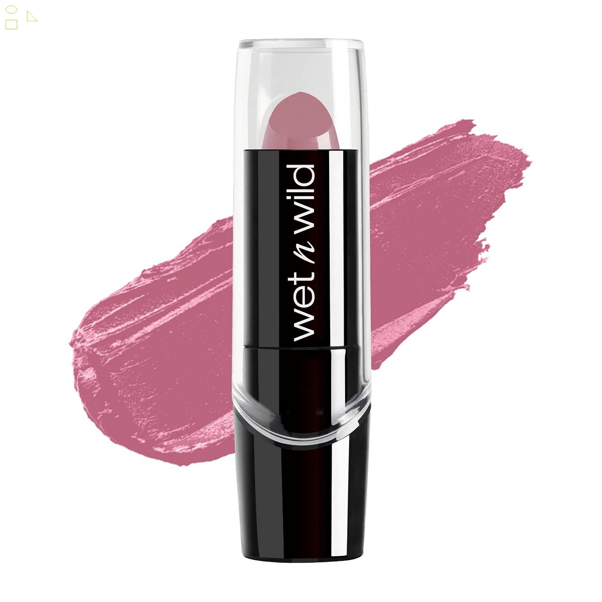 Wet N Wild Silk Finish Lipstick, Hydrating Rich Buildable Lip Color, Formulated with Vitamins AE, & Macadamia for Ultimate Hydration, Cruelty-Free & Vegan - Dark Pink Frost