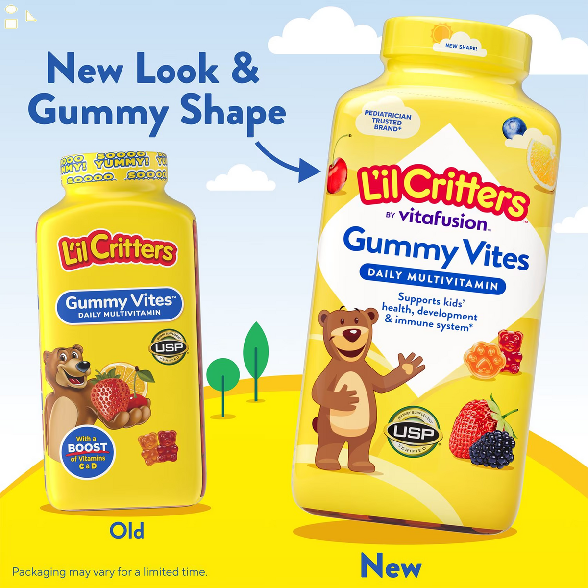 L'Il Critters Gummy Vites Complete Multivitamin, 300 Ct.