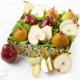 Holiday Harvest Pears Trio Fruit Gift Basket