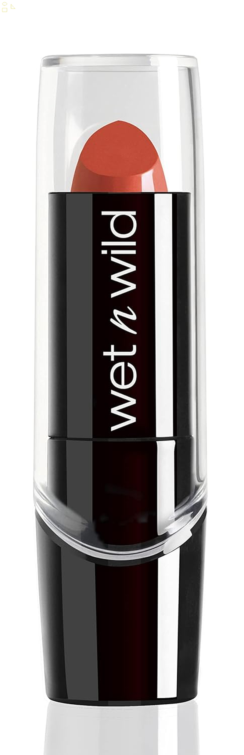 Wet N Wild Silk Finish Lipstick, Hydrating Rich Buildable Lip Color, Formulated with Vitamins AE, & Macadamia for Ultimate Hydration, Cruelty-Free & Vegan - Dark Pink Frost