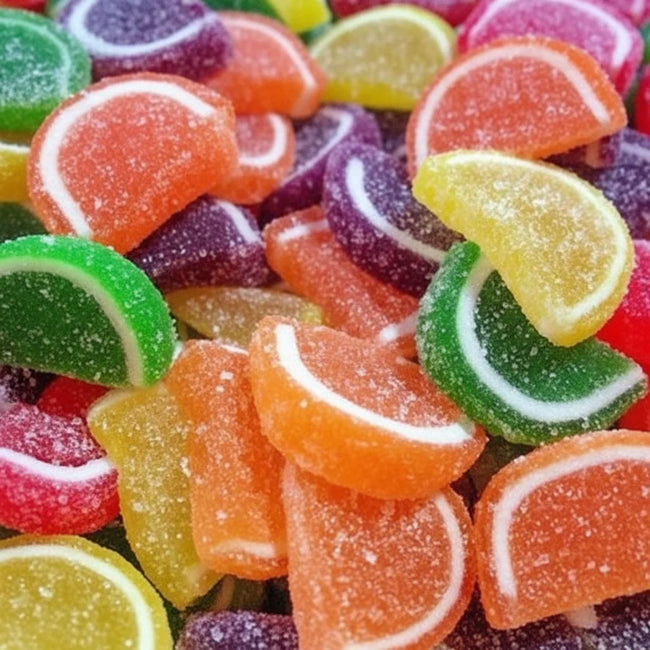 Fruit Slices Candy Sweet Chewy & Bursting
