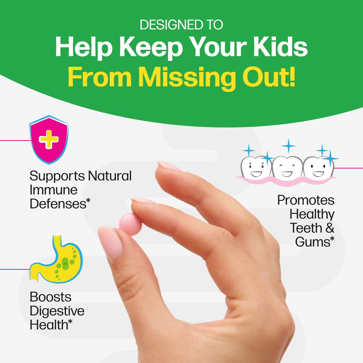 Culturelle Kids Daily Probiotic, 60 ct.