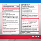 Tylenol PM Extra Strength Acetaminophen 500 Mg Pain Reliever & Sleep Aid, 225 Caplets 