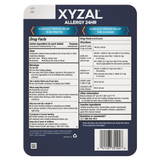 Xyzal Allergy 24 Hour Antihistamine 5 Mg., 110 Tablets 