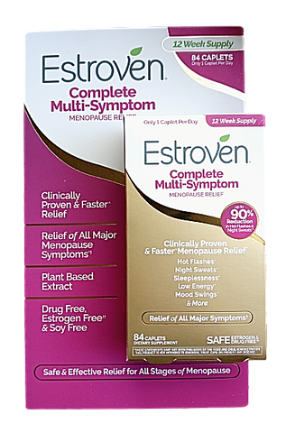 Estroven Complete Menopause Multi-Symptom Relief, Hormone Free, 84 Ct 