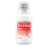 Pack Of 2 Children's Tylenol Suspension for Ages 2-11 Dye-Free Cherry Flavor, 4 Ounces