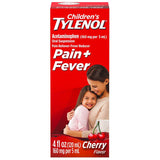 2 Pk Children'S Tylenol Oral Suspension Acetaminophen for Ages 2-11 Pain and Fever Medicine 4 Ounces Each