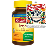Nature Made Iron, 65 Mg, 365 Tablets | Vital For Red Blood Cell Formation 