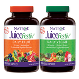 Natrol Juicefestiv Daily Fruit & Veggie, 240 Capsules 