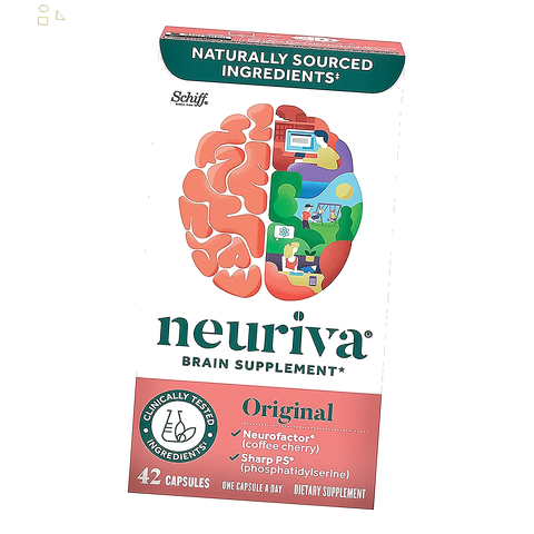 Neuriva Brain Health Supplement Original, 42 Capsules 