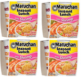 4 Packs Maruchan Shrimp Flavor Instant Lunch Ramen Noodle 2.25 Oz