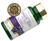 Grape Seed Extract 4,000Mg | 120 Quick Release Capsules | Standardized Extract Complex with Polyphenols | Non-Gmo, Gluten Free Supplement | Bundle with Copyrighted OfferToGo Health Guide
