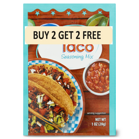 * Original Taco Seasoning Mix, 1 Oz | Buy 2 Get 2 Free | Bundle with OFFERTOGO Health Guide G&V.gv
