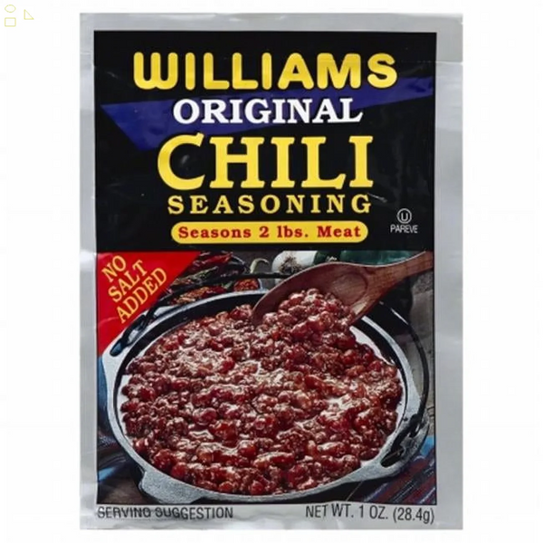 Williams Original 1 Oz Chili Seasoning Mix, 1 Oz