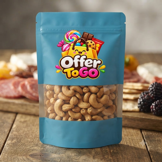 Roasted & Salted Cashew, Delicious – Crunchy Whole Cashews with Sea Salt