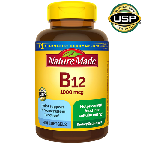 Nature Made Vitamin B12 1000 Mcg., 400 Softgels 
