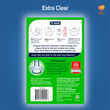Breathe Right Extra Strength Nasal Strips, 72 Strips  Clear color