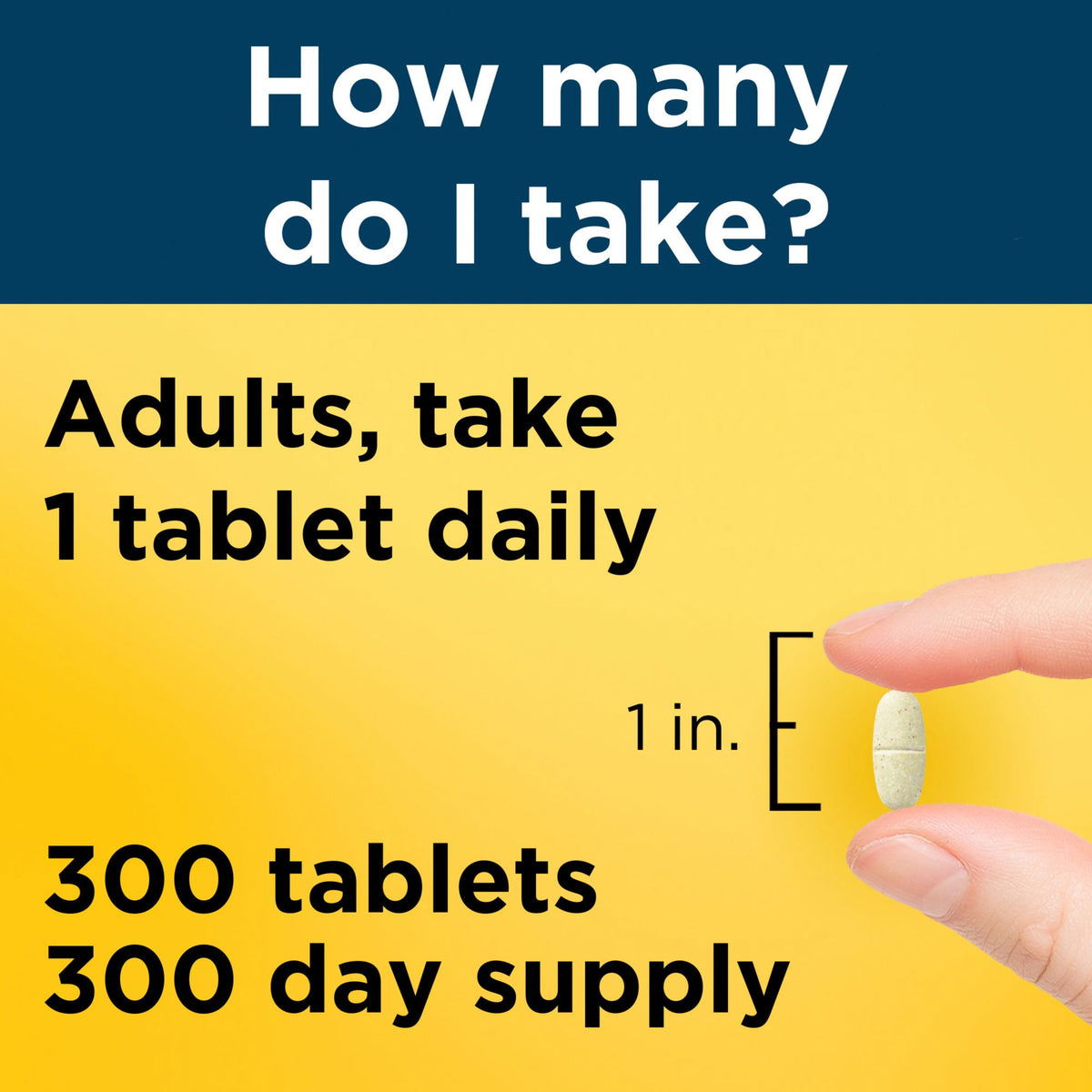 Nature Made Multivitamin For Him Tablets with No Iron, 300 ct.