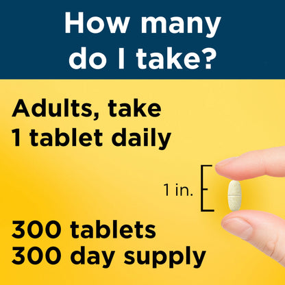 Nature Made Multivitamin For Him Tablets with No Iron, 300 ct.