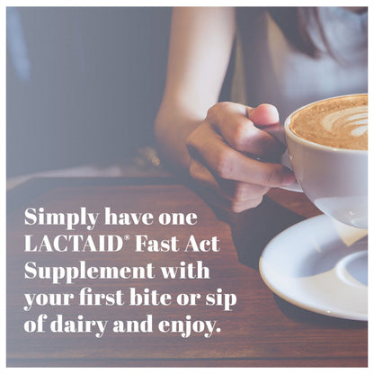 Lactaid Fast Act Lactose Intolerance Caplets, 2 pk./60 ct.