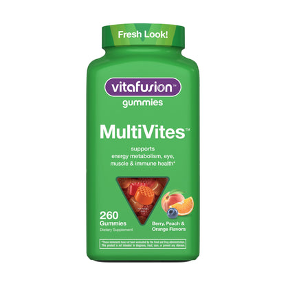 Vitafusion MultiVites Chewable Gummy Multivitamin Dietary Supplement, 260 ct.