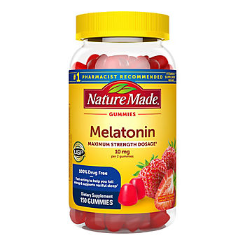 Nature Made Melatonin 10mg Per Serving Melatonin Gummies, 150 ct.