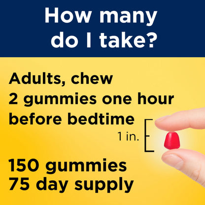 Nature Made Melatonin 10mg Per Serving Melatonin Gummies, 150 ct.