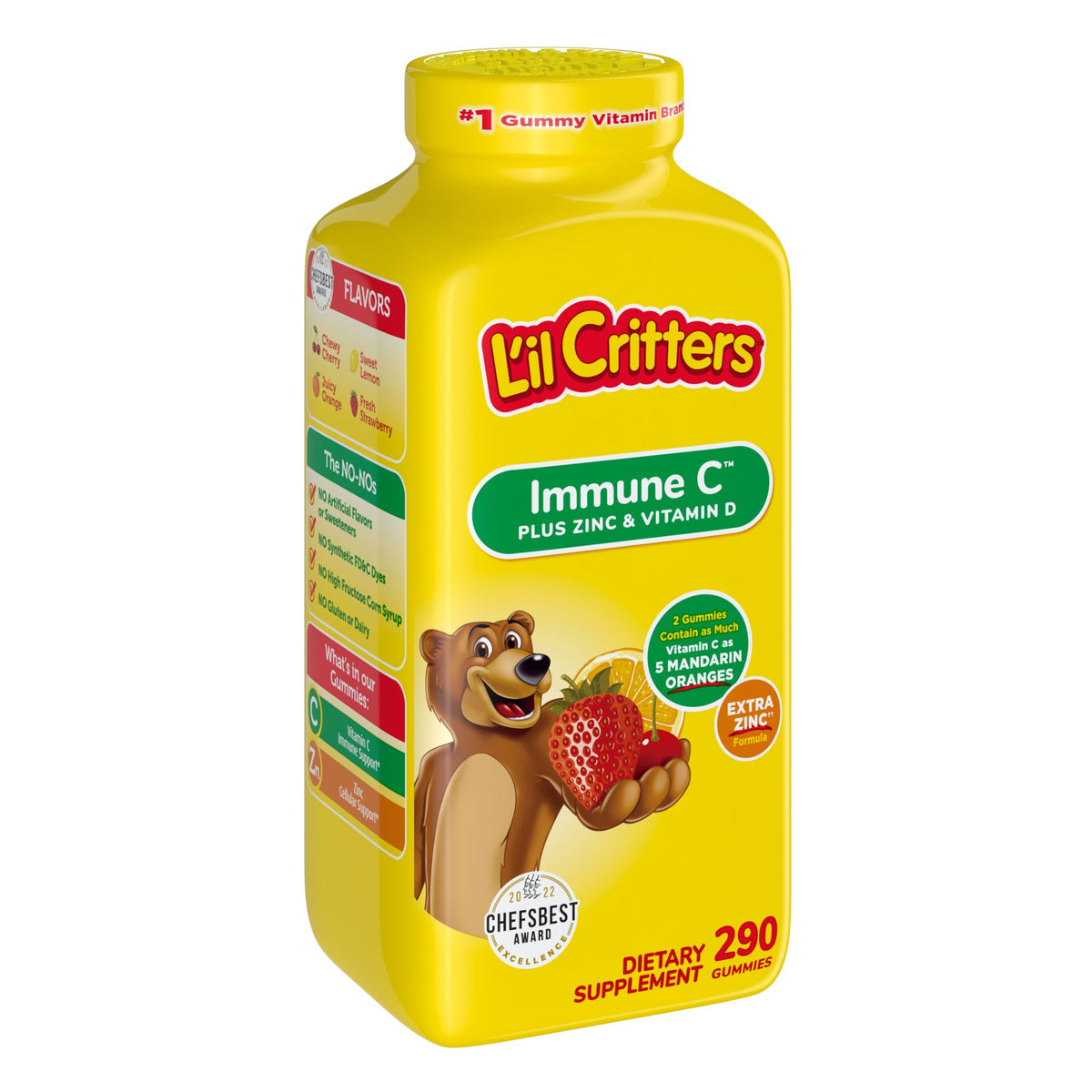 L'il Critters Immune C Gummy Vitamins, 290 ct.