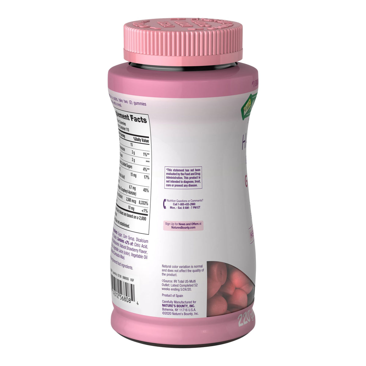 Nature's Bounty Optimal Solutions Hair, Skin, Nails, 220 ct.