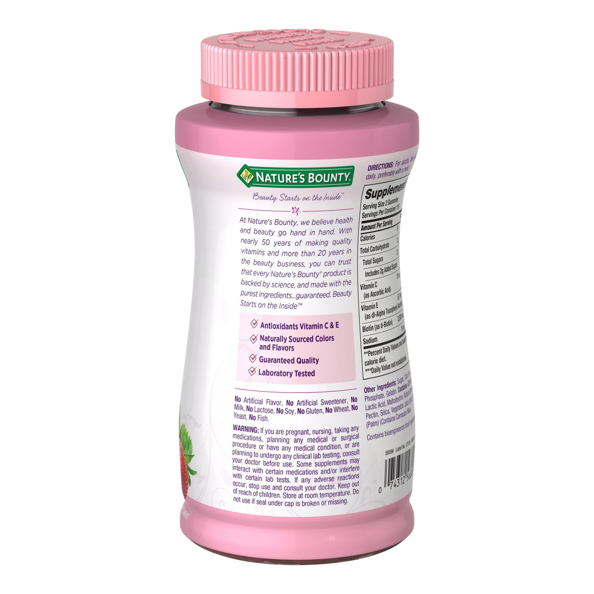 Nature's Bounty Optimal Solutions Hair, Skin, Nails, 220 ct.