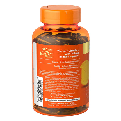 Nature's Bounty Immune 24 Hour, 120 ct.