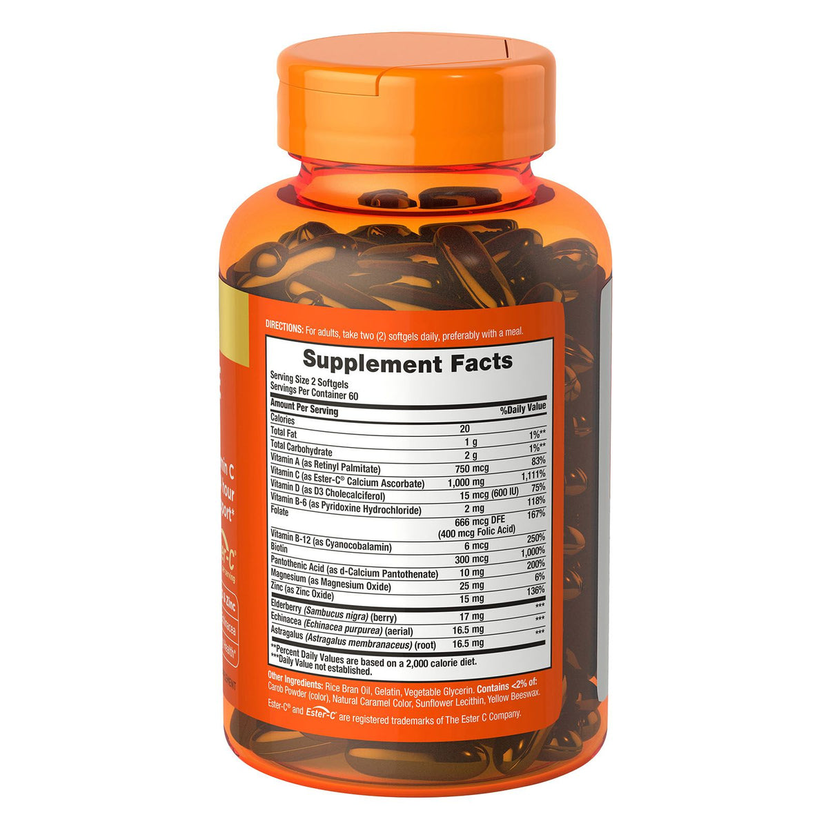 Nature's Bounty Immune 24 Hour, 120 ct.