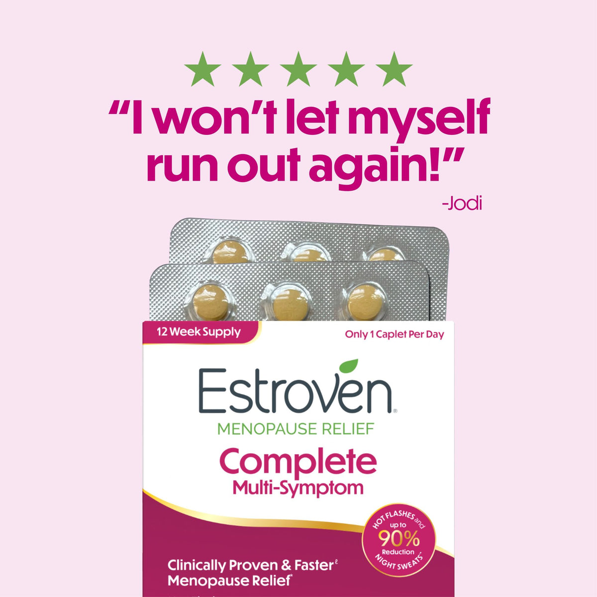 Estroven Complete Menopause Relief, 84 ct.