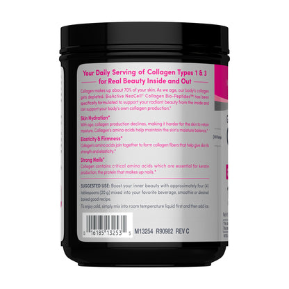 NeoCell Grassfed Collagen Bio-Peptides Powder, 21.2 oz.