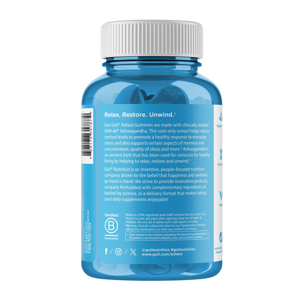 Goli Ashwagandha Gummies, 120 ct.